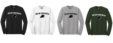 Cotton Long Sleeve - Iselin Panthers