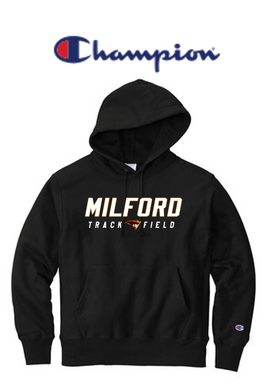Champion Reverse Weave Hooded Sweatshirt - Adult - Milford Track & Field