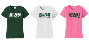 Ladies Fan Favorite Tee - Guilford Football