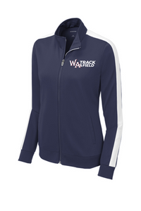 Ladies Tricot Track Jacket - Westminster Academy Track & Field