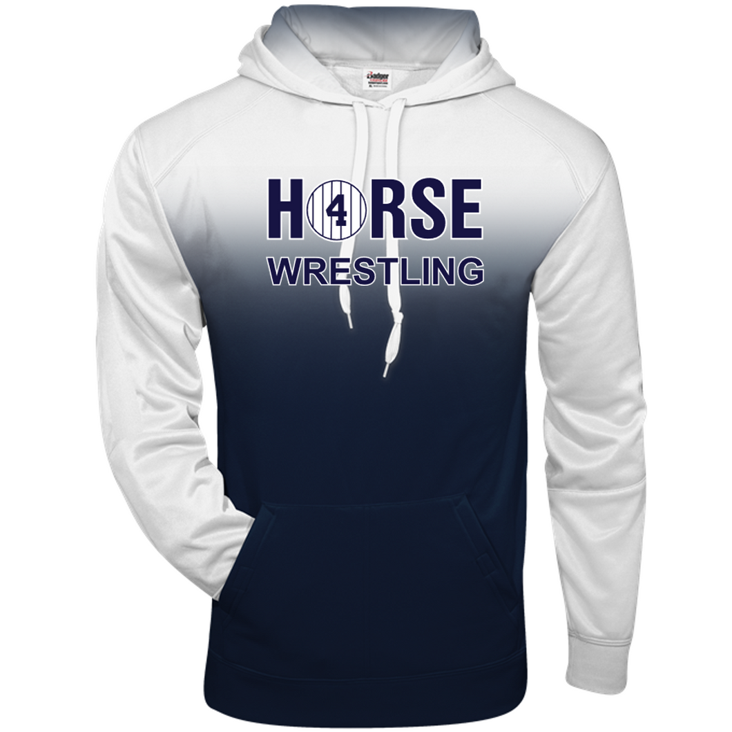 Ombre Hoodie (Adult/Youth Sizes) - Iron Horse Wrestling