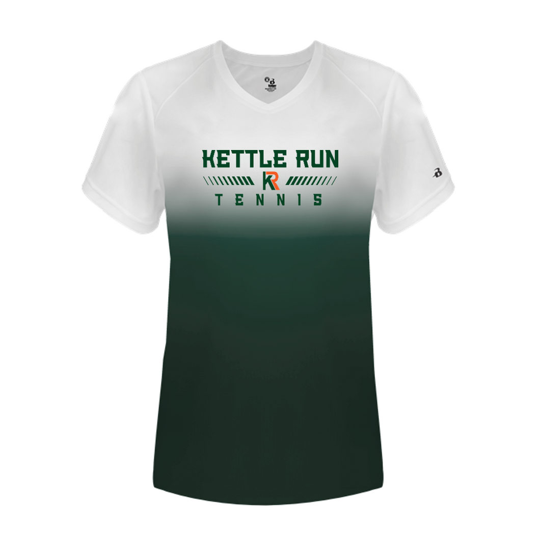 LADIES Ombre Tee - Kettle Run Tennis
