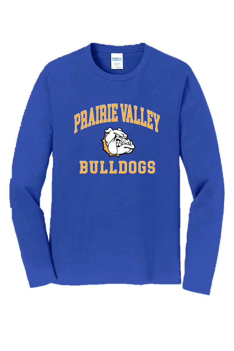 Fan Favorite Long Sleeve - Prairie Valley Bulldogs