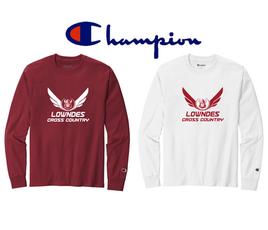 Champion Heritage Jersey Long Sleeve Tee - Lowndes Vikings XC