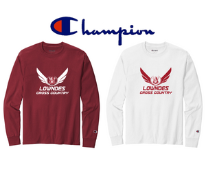 Champion Heritage Jersey Long Sleeve Tee - Lowndes Vikings XC