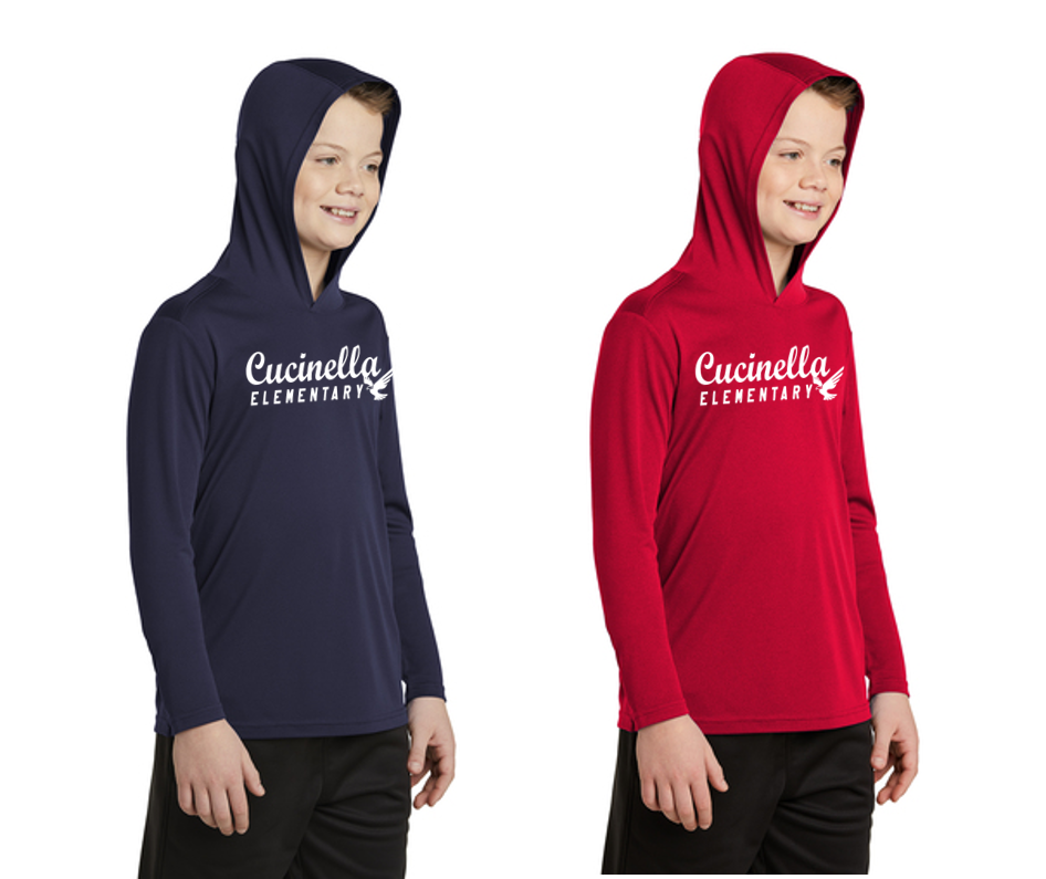 Hooded Long Sleeve - YOUTH - Cucinella Elementary