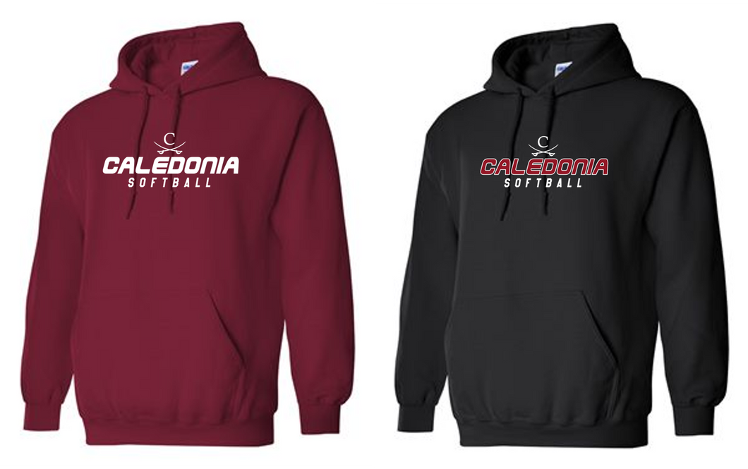 Gildan - Heavy Blend Hooded Sweatshirt - Caledonia Softball