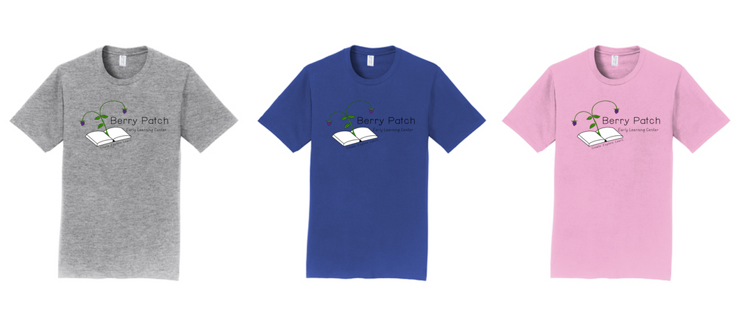 Ring Spun Cotton Tee - Berry Patch Early Learning Center