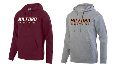 Hooded Sweatshirt - Adult - Milford Track & Field
