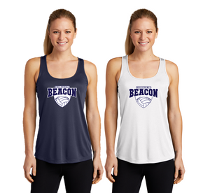 Ladies PosiCharge Competitor Racerback Tank - Beacon Volleyball