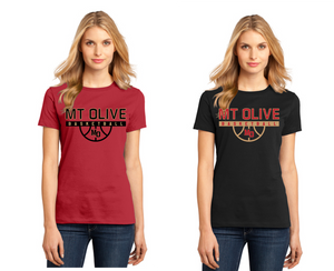 Ladies Perfect Weight Tee - Mt Olive Basketball