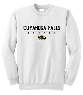 Fleece Crewneck Sweatshirt - Cuyahoga Falls Soccer
