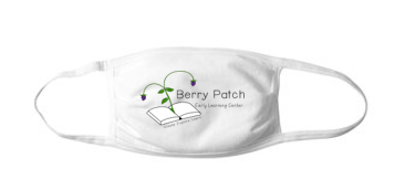 3-Ply Cotton Mask - Berry Patch Early Learning Center