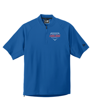 New Era Cage Short Sleeve 1/4-Zip Jacket - Coolidge Baseball