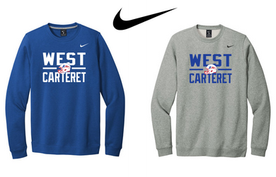 Nike Club Fleece Crew - West Carteret Football