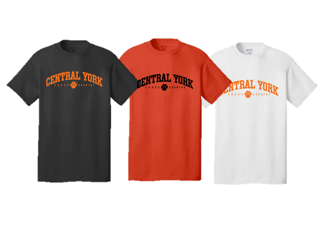 Adult Team Tee- Central York XC