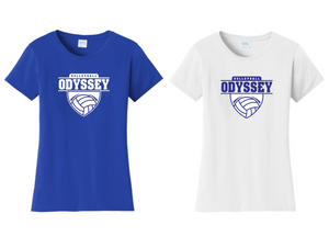 Women’s Perfect Tri Blend Tee - Odyssey Volleyball
