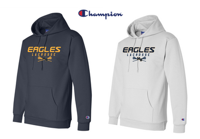 Champion Double Dry Eco Hooded Sweatshirt - Adult - Mt Bethel Lacrosse