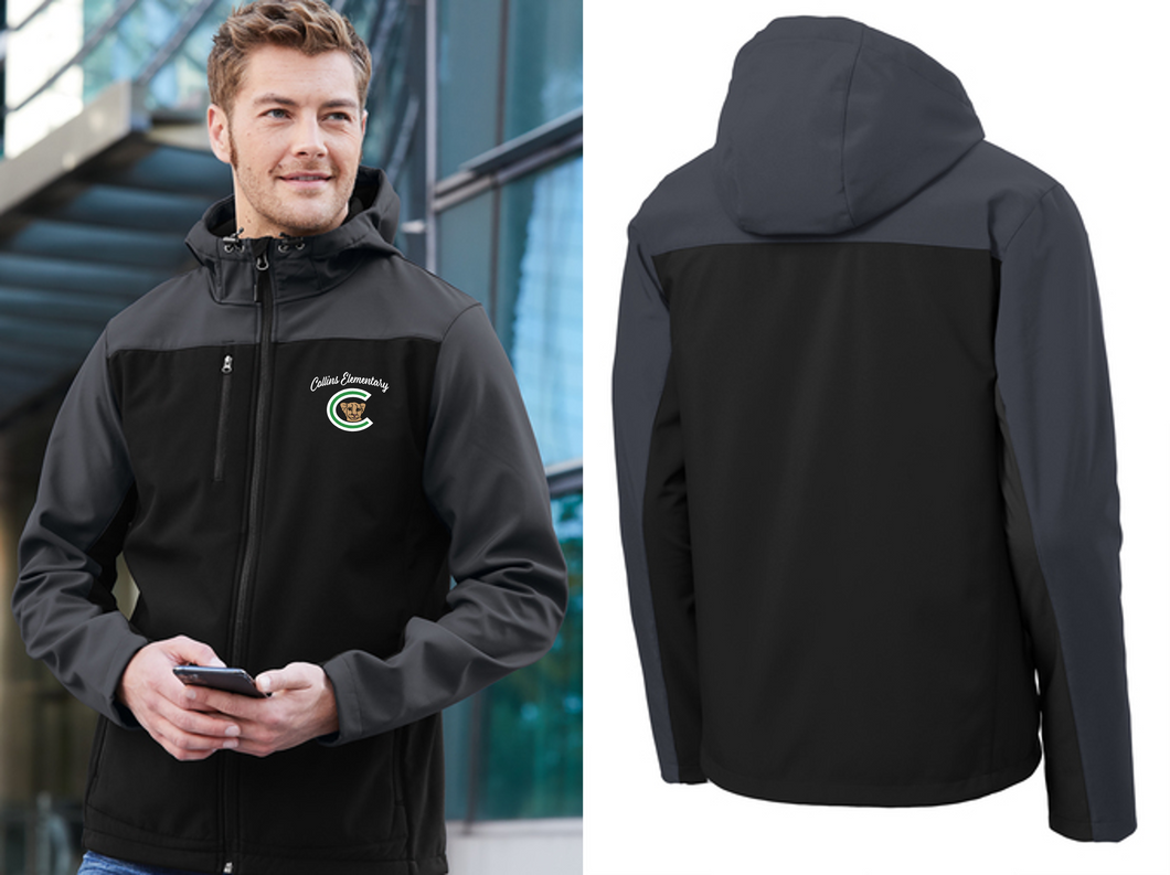 *Hooded Core Soft Shell Jacket - Collins Elementary