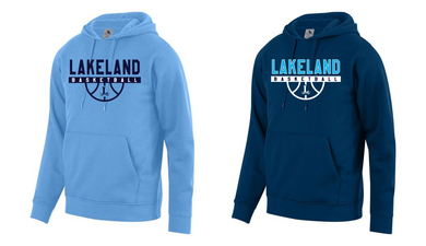 Hooded Sweatshirt - Adult - Lakeland Basketball