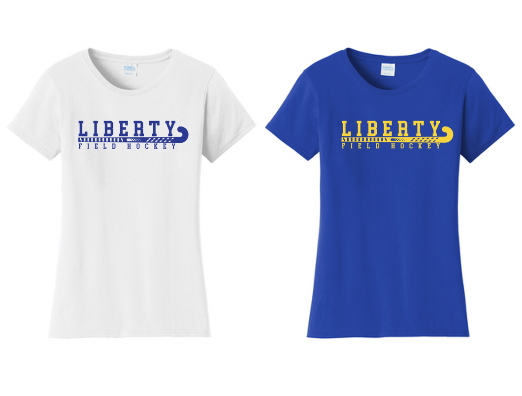 Ladies Cotton Tee – Liberty Field Hockey