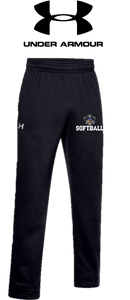 UA M's Hustle Fleece Pant - Oswego Softball
