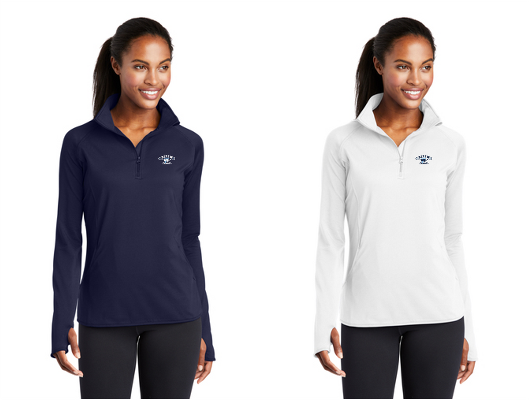 Ladies Sport-Wick Stretch 1/2-Zip Pullover – Depew Girls Lacrosse